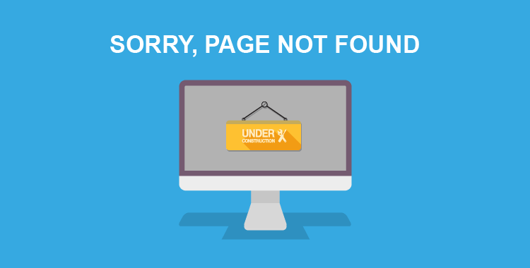 sorry, page not found