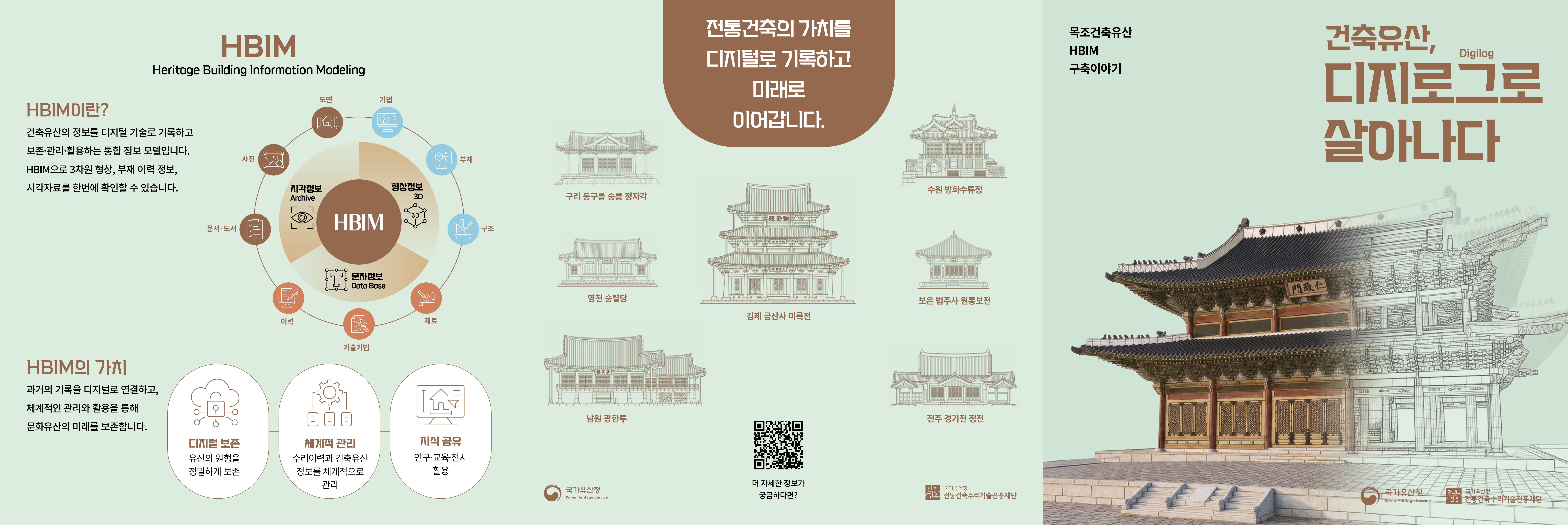 [팜플렛] 목조건축유산 HBIM 구축과 연륜연대 이야기